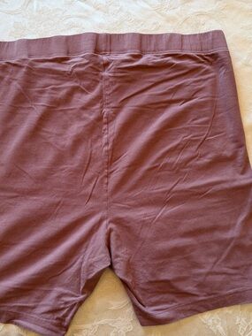 Old Navy Women’s Cotton Blend Mauve Bike Shorts Size 3X